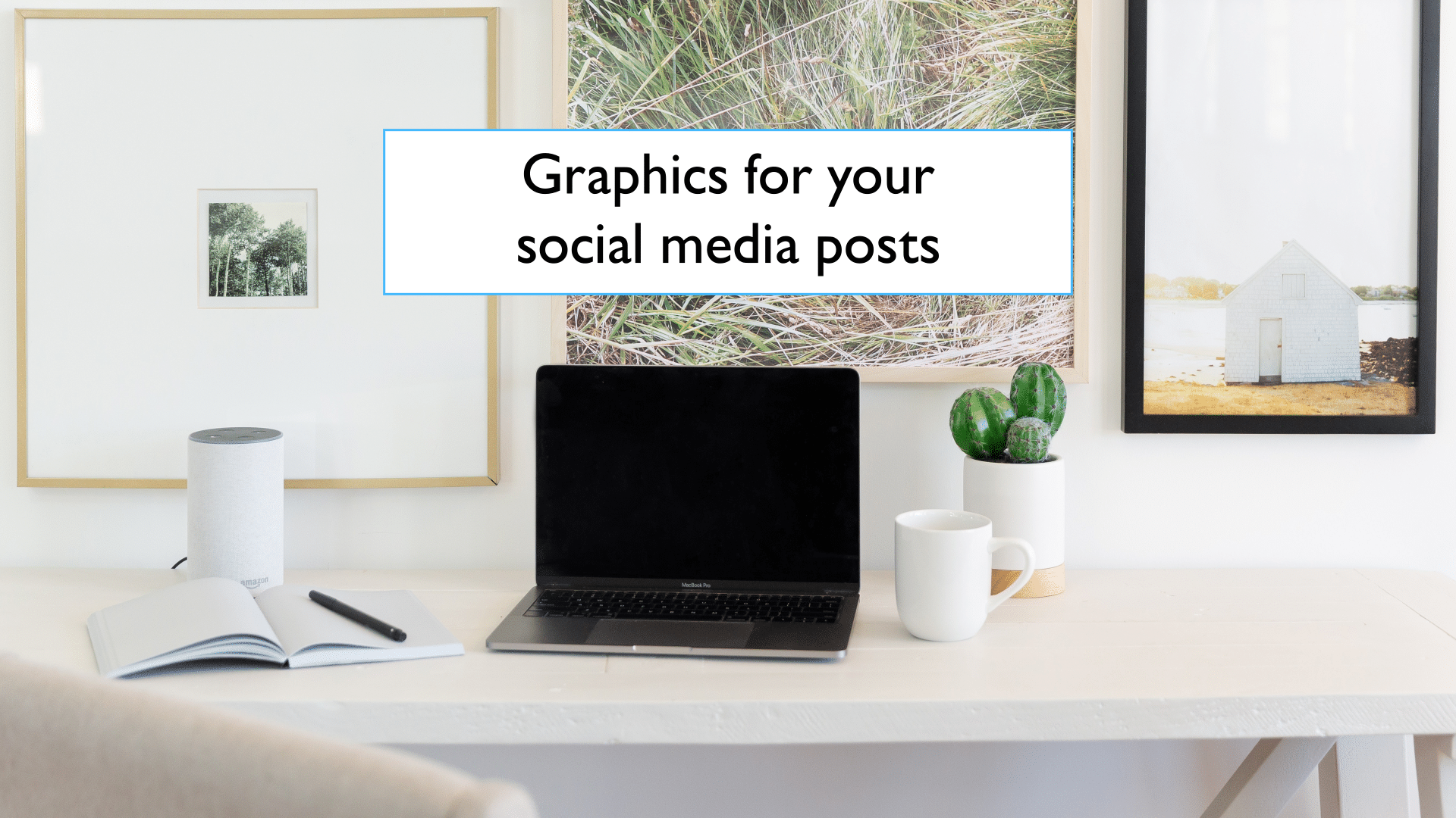 How can I create graphics for my social media posts