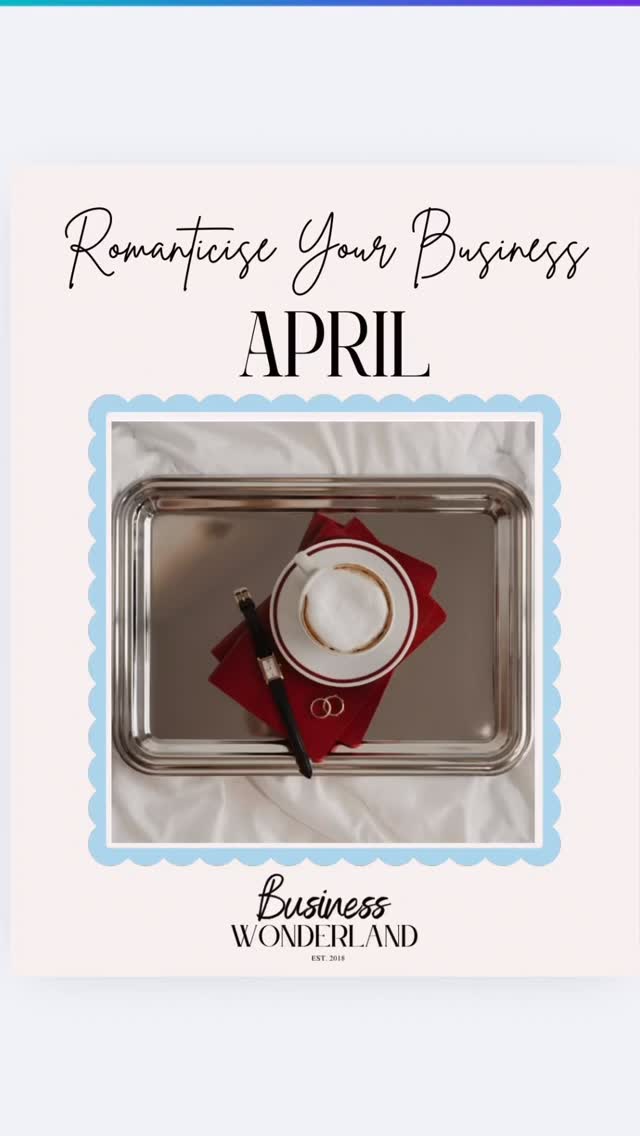 Romanticising your life is having a moment but what about romanticising your business?
🌸🩵🎀

It’s not about adding a morning routine or what you do on a weekend. 

It’s how you do the small things that make you fall in love with your business and your life in n an ordinary Thursday afternoon. 

I’ve been a business owner for over 14 years and many years ago I stopped hustling and having to do things in a rush. 

I noticed I wasn’t living and so I started being more intentional about how my business felt and how I wanted it to feel. 

I’ve written my first edition of “How to Romanticise Your Business” where I share my thoughts, a daily business love note, an essay on how to romanticise your client onboarding, my April favourites including books and playlists and more..

It’s live on my Substack (see link in bio)

Love you. Mean it. 
Katie x
🩵✨

#romanticiseyourlife #romanticiseyourbusiness #onlinebusinessowner #femaleentrepeneur #womeninbusinessuk