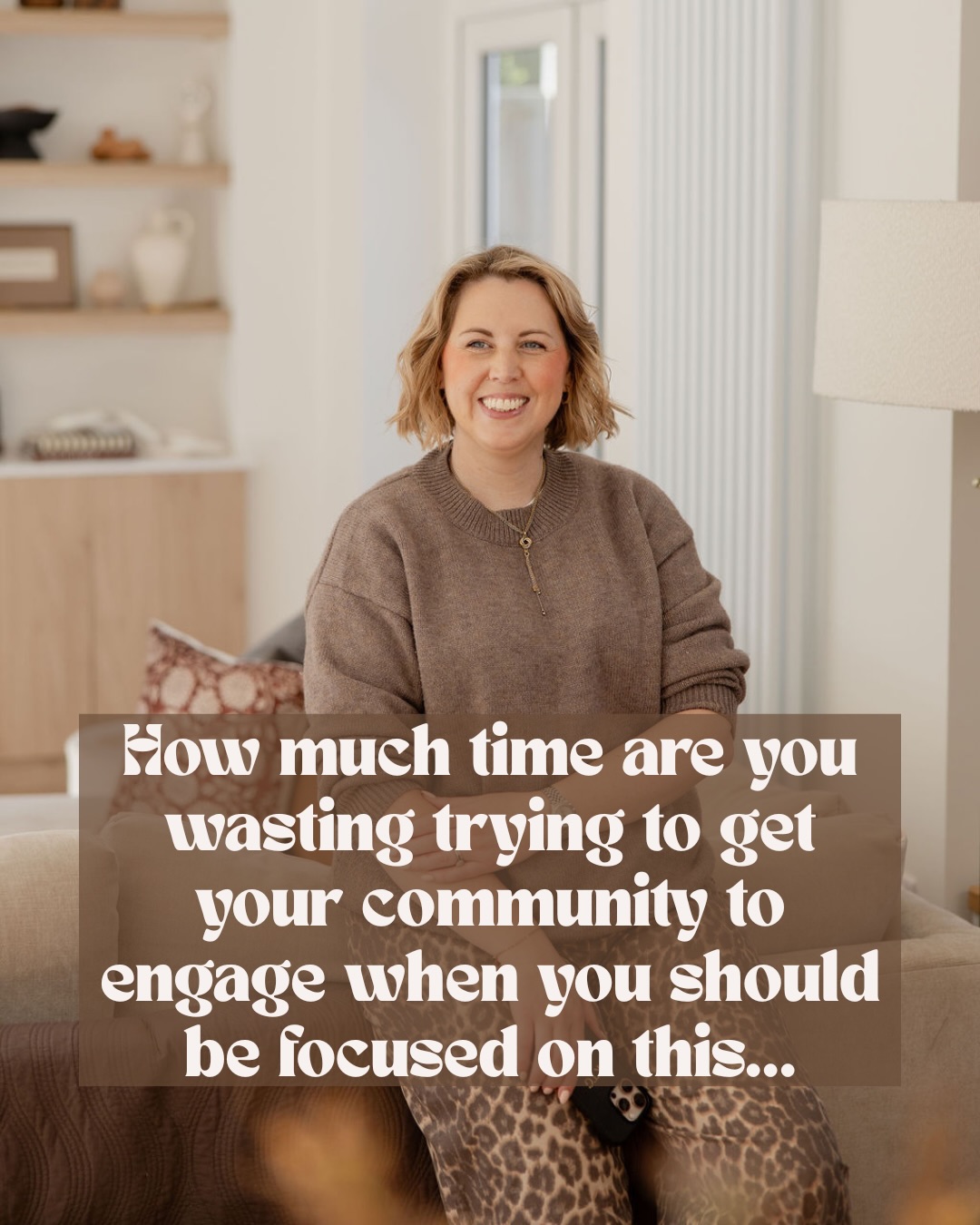 How much time are you wasting trying to get your community to engage when you should be focused on this....   What you should be focused on is progress, here’s why 👇🏻  For some reason the online space is OBSESSED with engagement, believing it’s the biggest indicator of success for a community. 

But it’s actually just a vanity metric.     People join your community because they want to make progress. 
 They want to ensure that they keep momentum, that they know this is possible for them and they know their next step.   
So while you’re burning energy chasing engagement, this is what I help my clients with: 
🙏🏻Designing conversations that move people forward, not just get them talking 🍸Creating a culture where members feel safe, seen and supported ✨Crafting onboarding that anchors identity, direction and momentum 💋Helping people shift from “I’m in a group” to “These are my people” 💻 Aligning the community experience with real business outcomes, not vanity metrics  If you’d like support designing a community that people don’t just join, but stay in, send me a DM with the word Community.
  Love you, mean it. Katie x
🩵

#communitymanager #membership #onlinebusiness #femalebusinessowners #communitysupport