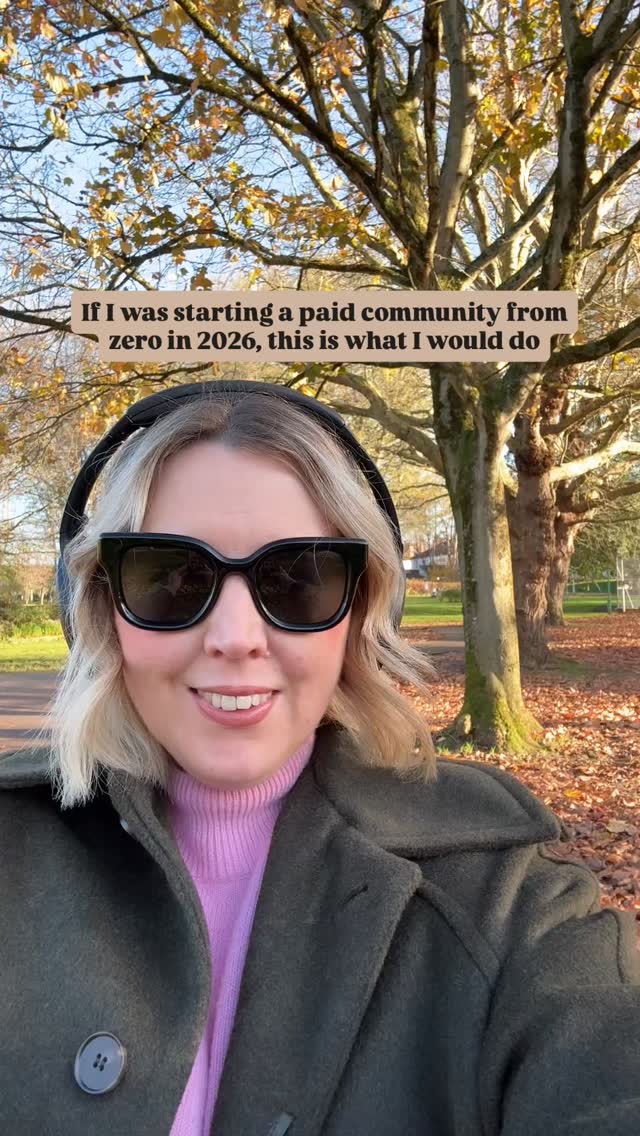 If I was starting a paid community from zero and with zero people in 2026, this is what I would do…

1. I’d create one specific transformation so people knew exactly how and what I was helping them achieve. 

2. I’d design an onboarding sequence to help members connect with each other from day one. 

3. I would create clear boundaries for the community. What is ok, what is encourage and what is discouraged. 

4. I’d choose a platform that could host the content AND the community in one place. 

Follow @business_wonderland for more on building paid communities through online memberships and group programmes. 

Love you. Mean it. 
Katie x 
🩵

#communitymanagement #communitystrategy #membershipowner #femaleentreprenuer #onlinebusinessowner
